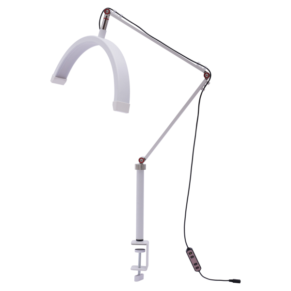 LED Beauty Moon Light with Stand Support Lighting Kit For Eyelash Tattoo Salon Adjustable and Rotatable LED Beauty Moon Light for Beauty Salons White LED Beauty Moon Light with Stand Support Lighting Kit For Eyelash Tattoo Salon Adjustable and Rotatable LED Beauty Moon Light for Beauty Salons White