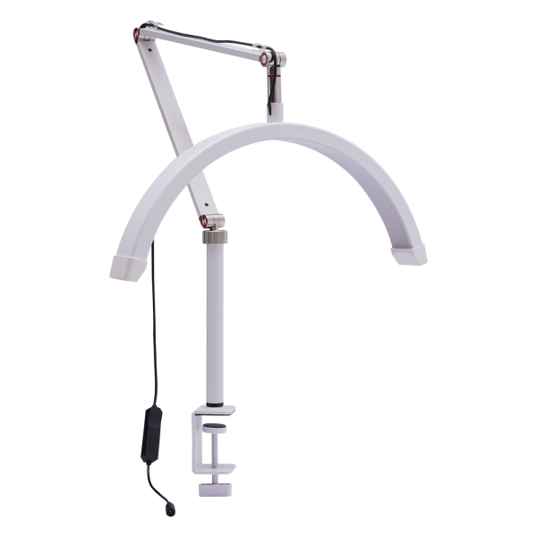 LED Beauty Moon Light with Stand Support Lighting Kit For Eyelash Tattoo Salon Adjustable and Rotatable LED Beauty Moon Light for Beauty Salons White LED Beauty Moon Light with Stand Support Lighting Kit For Eyelash Tattoo Salon Adjustable and Rotatable LED Beauty Moon Light for Beauty Salons White