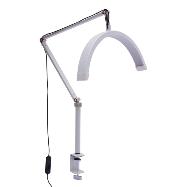 LED Beauty Moon Light with Stand Support Lighting Kit For Eyelash Tattoo Salon Adjustable and Rotatable LED Beauty Moon Light for Beauty Salons White LED Beauty Moon Light with Stand Support Lighting Kit For Eyelash Tattoo Salon Adjustable and Rotatable LED Beauty Moon Light for Beauty Salons White
