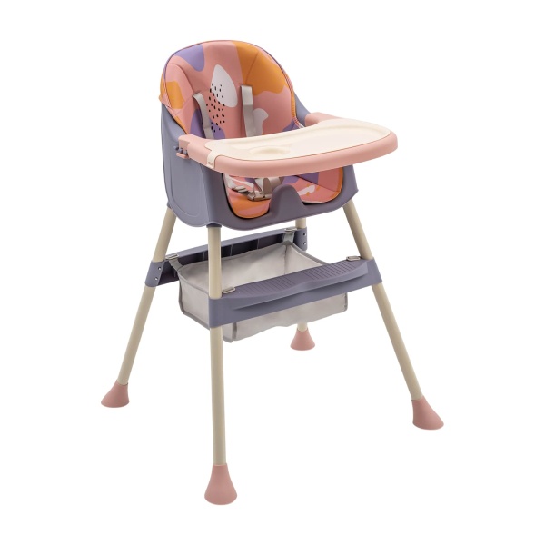 High Chair Toddler Eating Feeding Table Booster Seat-pink