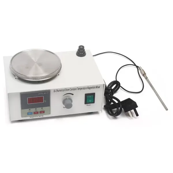 220V Magnetic Stirrer Mixer Machine w/ Heating Hot Plate Laboratory 1000ML