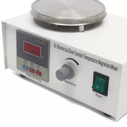 220V Magnetic Stirrer Mixer Machine w/ Heating Hot Plate Laboratory 1000ML