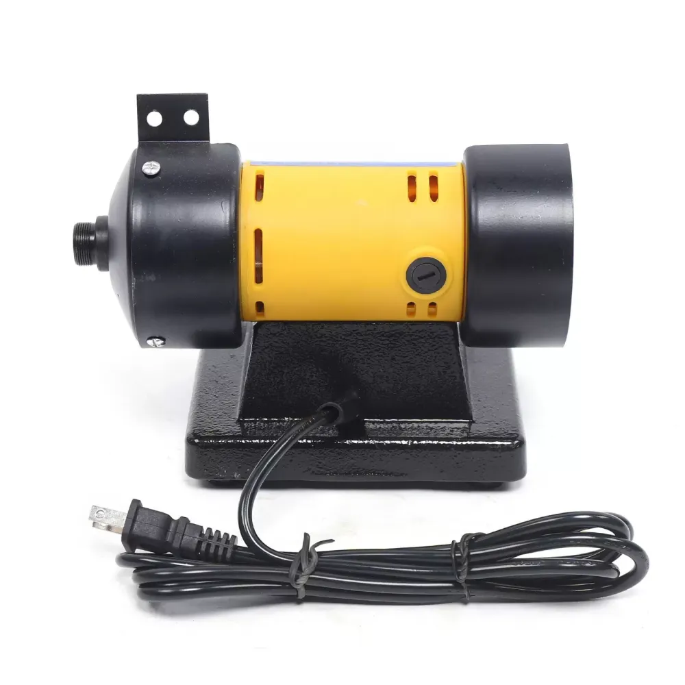 220V 280W Table Gem Jewelry Carving Polishing Grinding Machine Bench Lathe Polisher