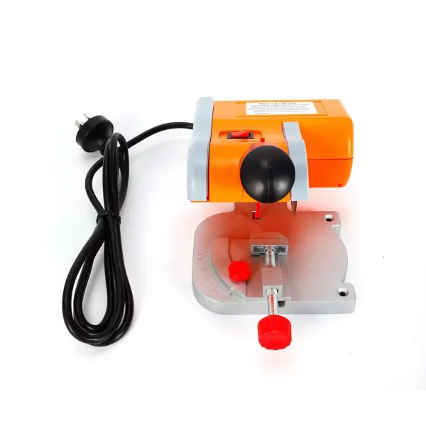 Mini Bench Cut-off Saw Set DIY Saw Cutting Tool Cutter Adjustable 45°220V AC Steel Blade Cutting Metal Wood Plastic with Miter Gauge Mini Bench Cut-off Saw Set DIY Saw Cutting Tool Cutter Adjustable 45°220V AC Steel Blade Cutting Metal Wood Plastic with Miter Gauge
