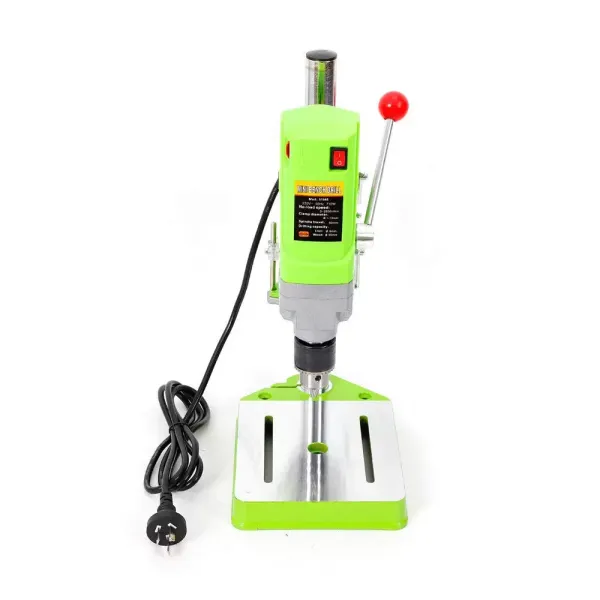 Mini Electric Bench Drill Press Stand Mini Portable Press Workbench Wood Drilling Machine Iron Wood