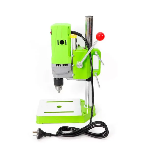 Mini Electric Bench Drill Press Stand Mini Portable Press Workbench Wood Drilling Machine Iron Wood