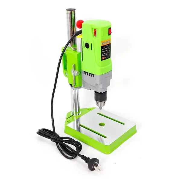 Mini Electric Bench Drill Press Stand Mini Portable Press Workbench Wood Drilling Machine Iron Wood