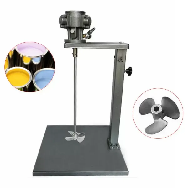 Pneumatic Paint Mixer Machine Ink Coating Mixing Stirring Agitator 5 Gallon