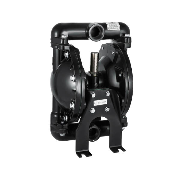 1-Inch Inlet/Outlet 35 GPM Air-Operated Double Diaphragm Pump, Fluid Transfer Pump, Industrial Pump - Aluminum Body