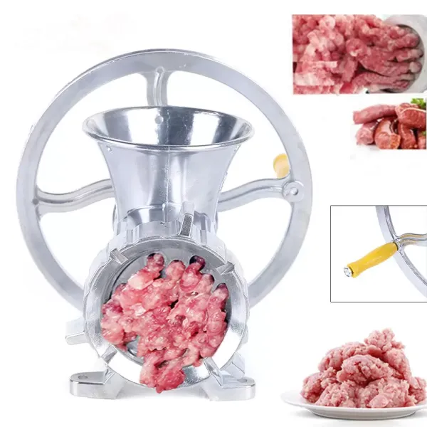 Kitchen Manual Meat Grinder Sausage Stuffer Mincer Food Shredder Filling Machine