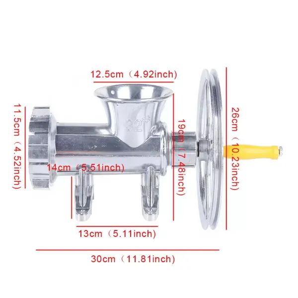 Kitchen Manual Meat Grinder Sausage Stuffer Mincer Food Shredder Filling Machine Kitchen Manual Meat Grinder Sausage Stuffer Mincer Food Shredder Filling Machine