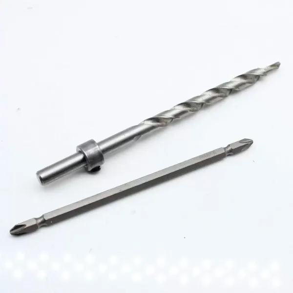 Pocket Hole Jig Drilling Bit Screw Drill Dit Joinery System DIY Woodworking Tool