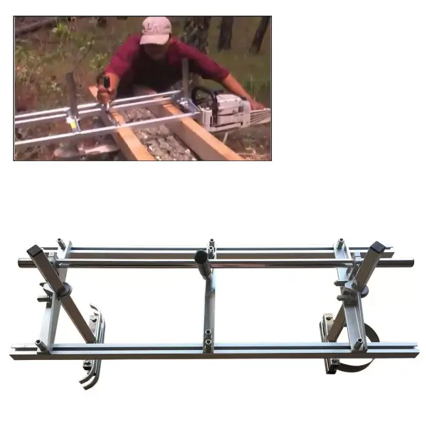 Portable Chainsaw Mill Sawmill Attachment Boards Log Planking Lumber Cutting 14" - 24" Portable Chainsaw Mill Sawmill Attachment Boards Log Planking Lumber Cutting 14" - 24"