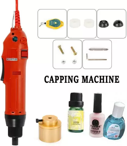 Handheld Electric Bottle Capping Machine Screw Capper Sealing Machine
