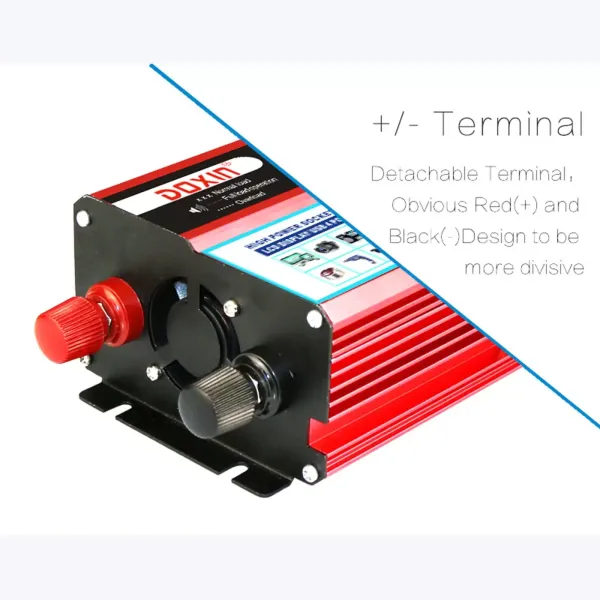 1000W Solar Power Inverter DC12/24V to AC 220V Car Converter Digital Display
