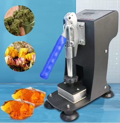 Portable 2x3" Heat Press Machine Solventless Oil Extraction Dual Heat Plate