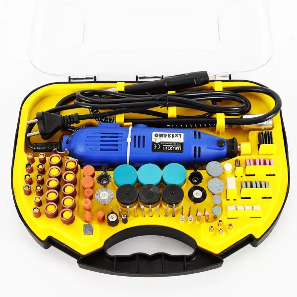 211 Pieces Electric Jade Polisher Machine Grinder Sander Polishing Tools Sharpening