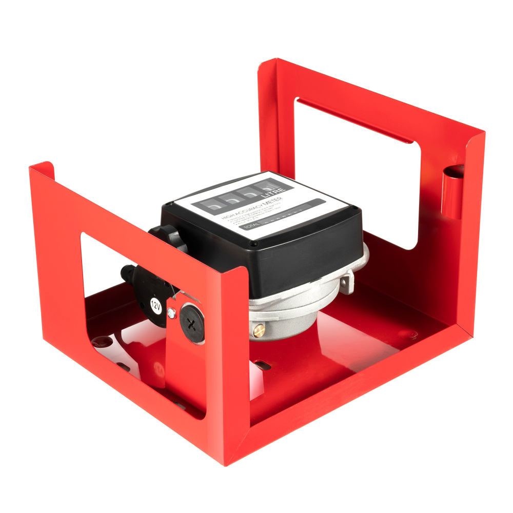 Electric Fuel Transfer Pump Durable and Sturdy Diesel Transfer Pump with a Meter Nozzle and Hose for Diesel Oil AU 50L/M