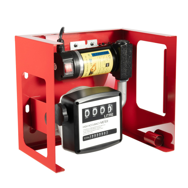 Electric Fuel Transfer Pump Durable and Sturdy Diesel Transfer Pump with a Meter Nozzle and Hose for Diesel Oil AU 50L/M Electric Fuel Transfer Pump Durable and Sturdy Diesel Transfer Pump with a Meter Nozzle and Hose for Diesel Oil AU 50L/M