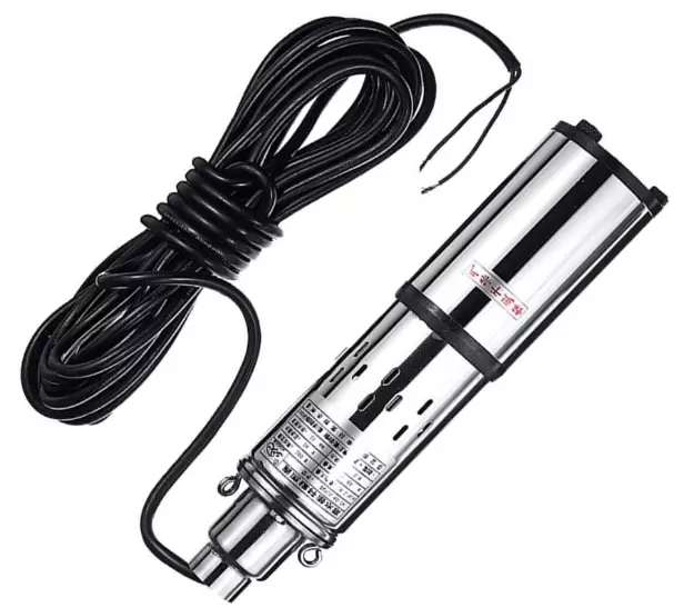 FlyHero Ultra Quiet Lift 60M 16L/min Submersible Solar Water Pump Deep Well DC 24V 200W