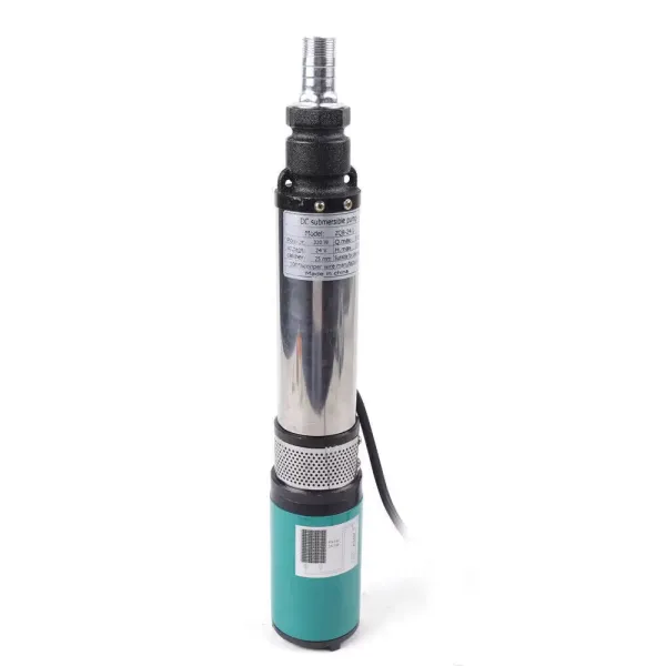 320W 24V Solar Water Powered Pump Deep Well Pump Submersible Bore Hole Deep Well for Rivers Reservoirs Canals