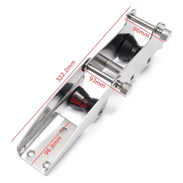 Boat Anchor Roller Hinged Stainless Steel Marine Boat Bow Anchor Sprit Roller AU