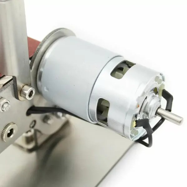 300W Electric Belt Sander Bench Grinder Buffer Sanding Linisher Polishing Machine