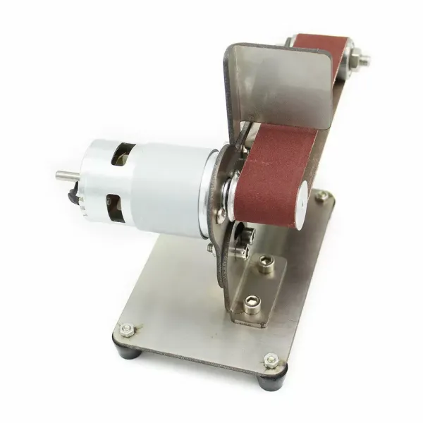 300W Electric Belt Sander Bench Grinder Buffer Sanding Linisher Polishing Machine 300W Electric Belt Sander Bench Grinder Buffer Sanding Linisher Polishing Machine