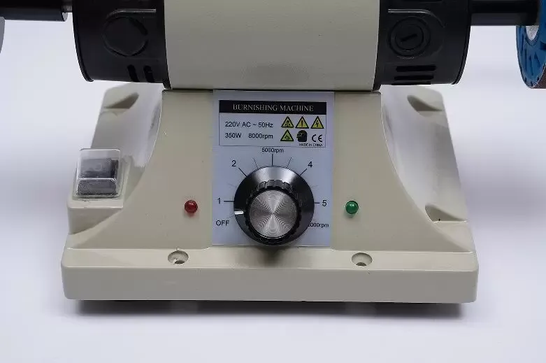 Electric Leather Polishing Burnishing Machine Leather Edge Grinding 8000RPM 350W