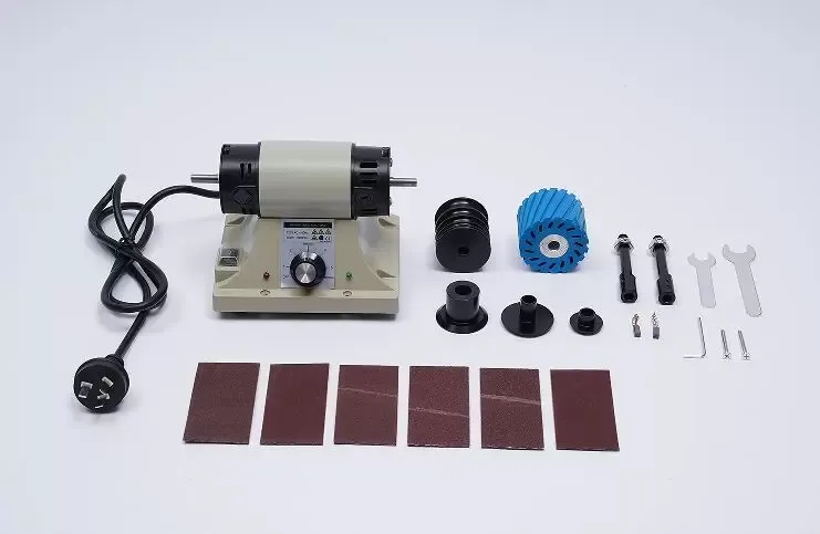 Electric Leather Polishing Burnishing Machine Leather Edge Grinding 8000RPM 350W