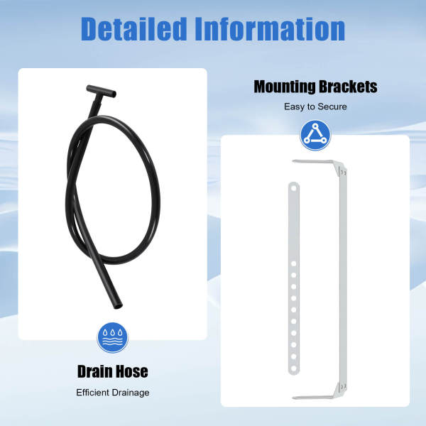 Underdash Evaporator Compressor Air Conditioning Evaporator Kit Cool 3-Speed For Car Truck