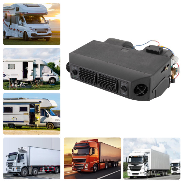 12V A/C Underdash Evaporator, with Mounting Brackets and Drain Hose & T, GDAE10 3 Speed Blower Switch 12V A/C Underdash Evaporator, with Mounting Brackets and Drain Hose & T, GDAE10 3 Speed Blower Switch