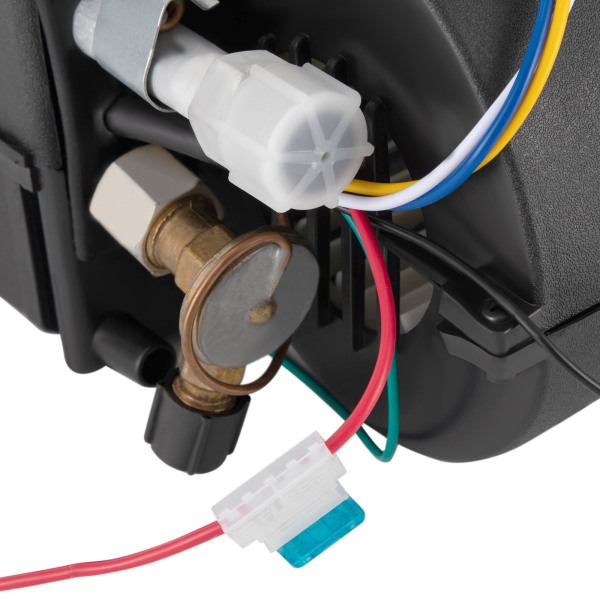 12V A/C Underdash Evaporator, with Mounting Brackets and Drain Hose & T, GDAE10 3 Speed Blower Switch