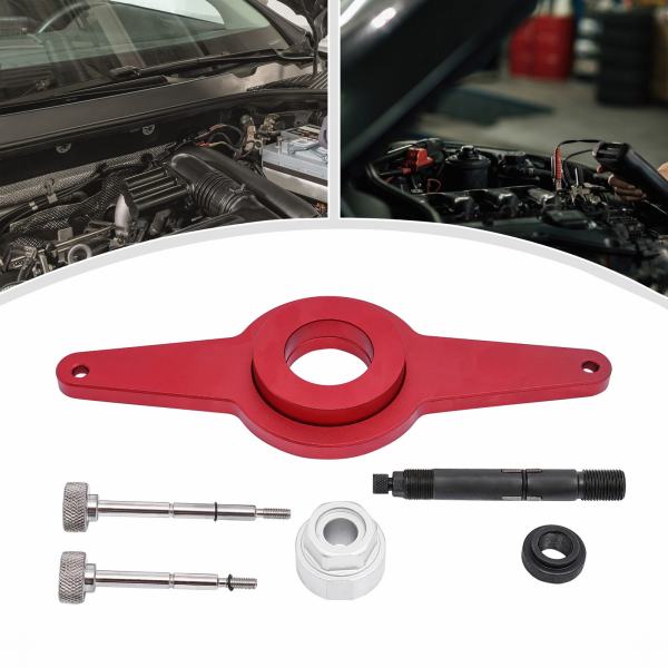 Vibration Damper Holding Tool T10531, Engine Timing Crankshaft Pulley Removal Tool, Sturdy Vibration Damper Crankshaft Pulley Removal Tool