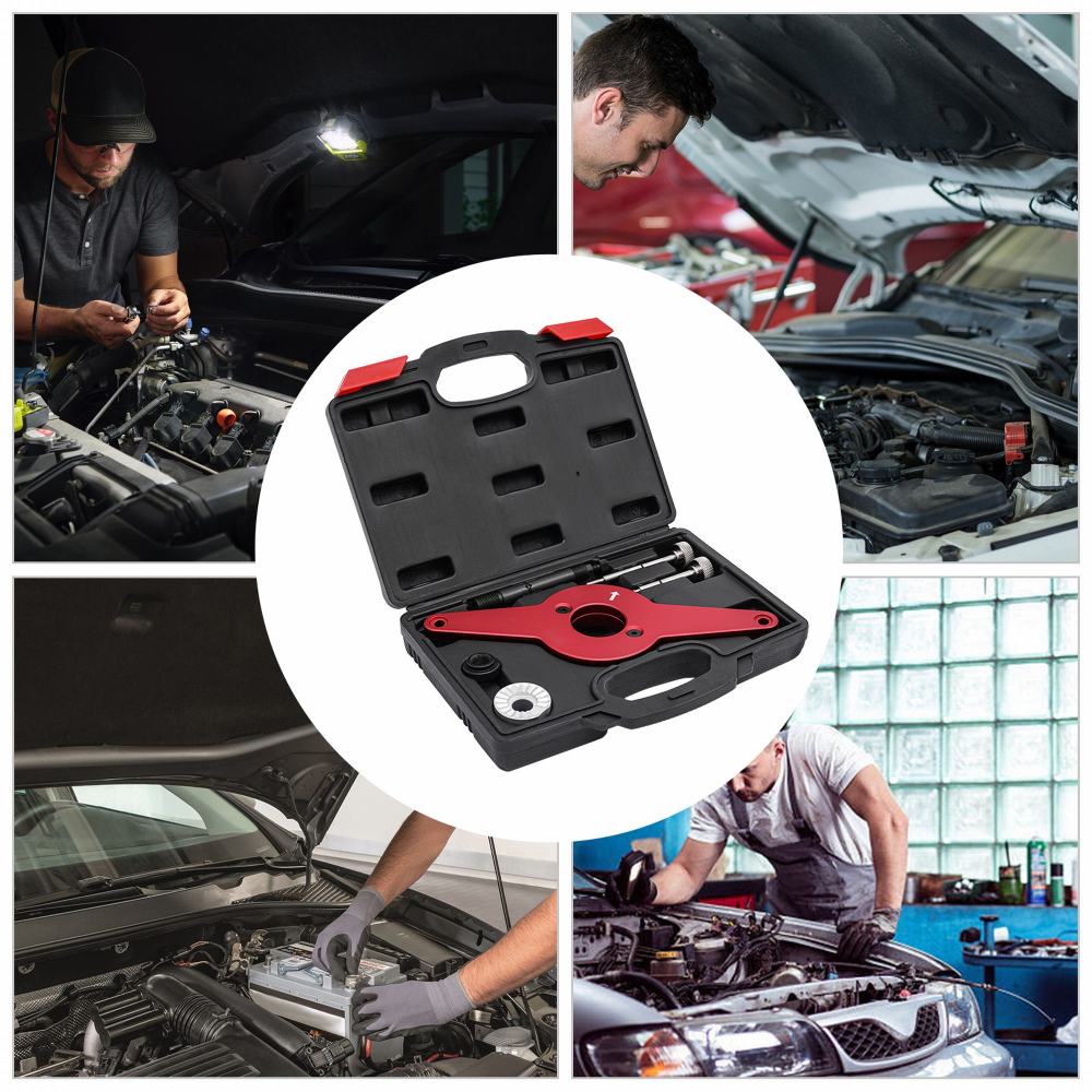 Vibration Damper Holding Tool T10531, Engine Timing Crankshaft Pulley Removal Tool, Sturdy Vibration Damper Crankshaft Pulley Removal Tool
