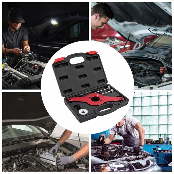 Vibration Damper Holding Tool T10531, Engine Timing Crankshaft Pulley Removal Tool, Sturdy Vibration Damper Crankshaft Pulley Removal Tool