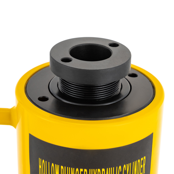 20T 4in Hydraulic Cylinder Jack RCH-20100 Hydraulic Jack Yellow Hydraulic Jack Made of High-quality #45 Steel for Electric Power the Chemical Industry