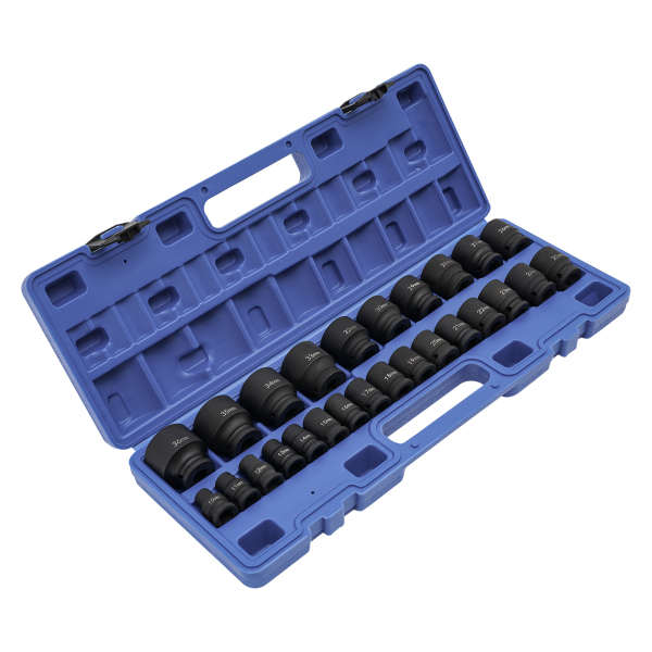 Drive Metric Impact Socket Set, 1/2" Impact Socket, Impact Socket Set Brand New, Sockets Set 1/2 Inch Drive for Automotive Maintenance