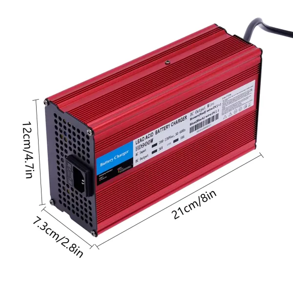 Battery Charger Golf Cart 36V Charger for EZGO TXT Golf Carts 36 Volt 18A 900W Battery Charger Golf Cart 36V Charger for EZGO TXT Golf Carts 36 Volt 18A 900W