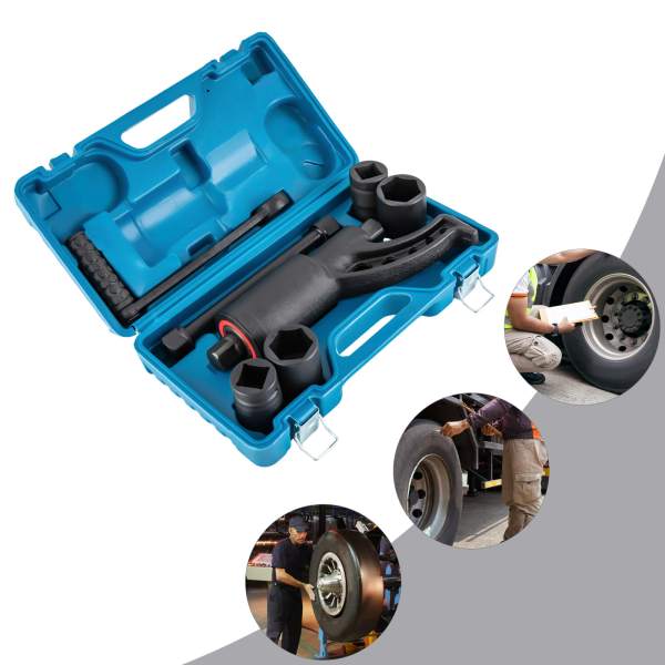 1:64 Torque Multiplier Set Wrench Lug Nut, Torque Multiplier 4800Nm, Heavy Duty Torque Multiplier Wrench Set