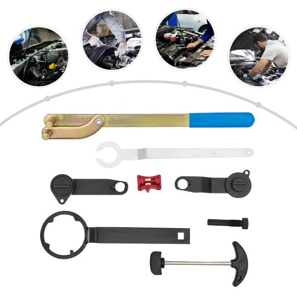 Engine Adjustment Tool Set, Timing Chain Tool, Camshaft Crankshaft Engine Timing Tool Kit Engine Adjustment Tool Set, Timing Chain Tool, Camshaft Crankshaft Engine Timing Tool Kit