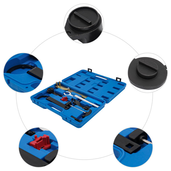 Engine Adjustment Tool Set, Timing Chain Tool, Camshaft Crankshaft Engine Timing Tool Kit Engine Adjustment Tool Set, Timing Chain Tool, Camshaft Crankshaft Engine Timing Tool Kit