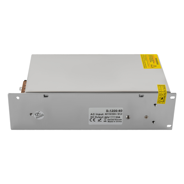 Transformer DC 60V 20A 1200W Switch Power Supply 220V AC to DC Power Supply 60Volt Industrial Adapter LED Sensors System Lamp