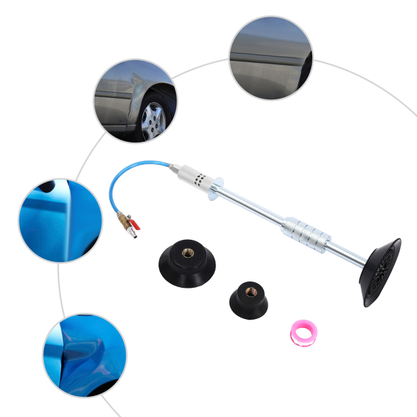 Dent Puller Air Pneumatic Dent Repair Set Dent Repair Kit Car Dent Air Pneumatic Dent Puller Car Auto Body Repair Suction Cup Hand Tool