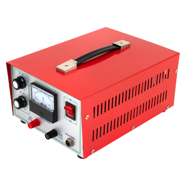 500W Jewelry Welding Machine 50A Spot Welding Machine Welding Machine with Convenient Switch Button and Anti-slip Feet for Glasses Repair Jewelry Handicrafts