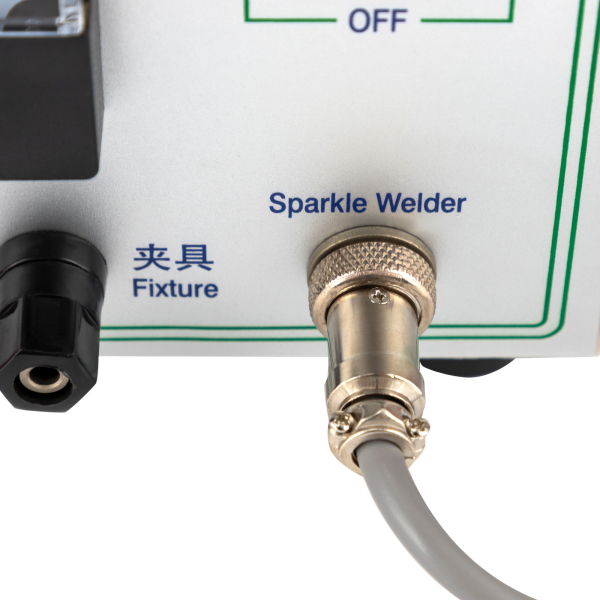 500W Jewelry Welding Machine 50A Spot Welding Machine Welding Machine with Convenient Switch Button and Anti-slip Feet for Glasses Repair Jewelry Handicrafts