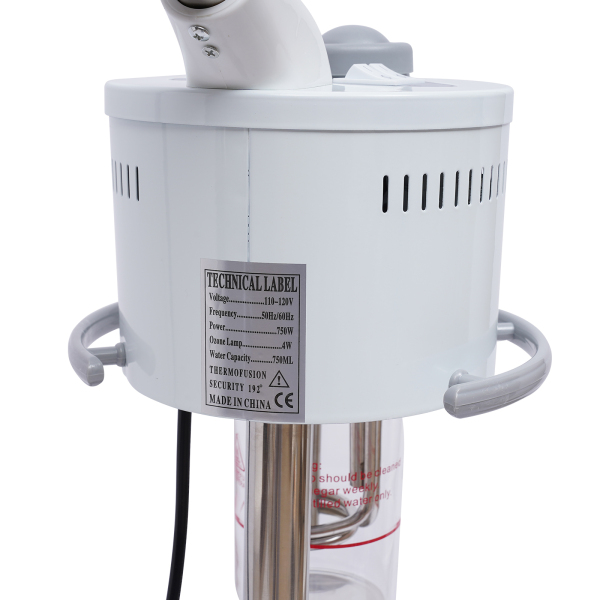 Facial Ozone Steamer with Metal Body and Glass Water Container Sturdy and Durable Facial Steamer with Facial Steamer for Hospitals Beauty Salons Facial Ozone Steamer with Metal Body and Glass Water Container Sturdy and Durable Facial Steamer with Facial Steamer for Hospitals Beauty Salons