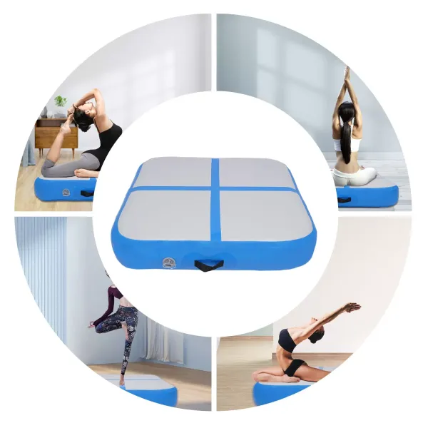 New 20cm Square Inflatable Gymnastics Mat High-temperature Welding Hand Gluing