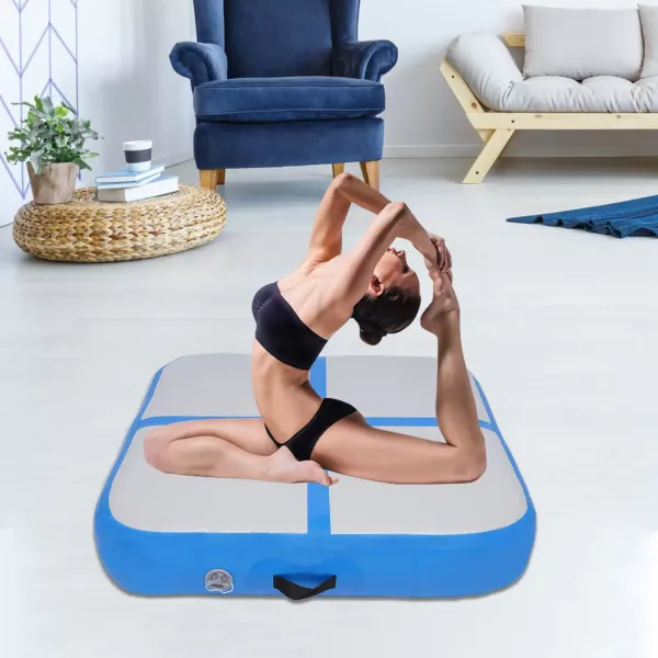 New 20cm Square Inflatable Gymnastics Mat High-temperature Welding Hand Gluing