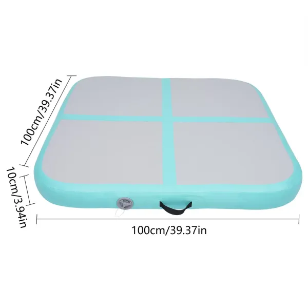 Inflatable Air Gymnastics Mat Gymnastics Tumbling Cheerleading Mat Home Gym Yoga Mat